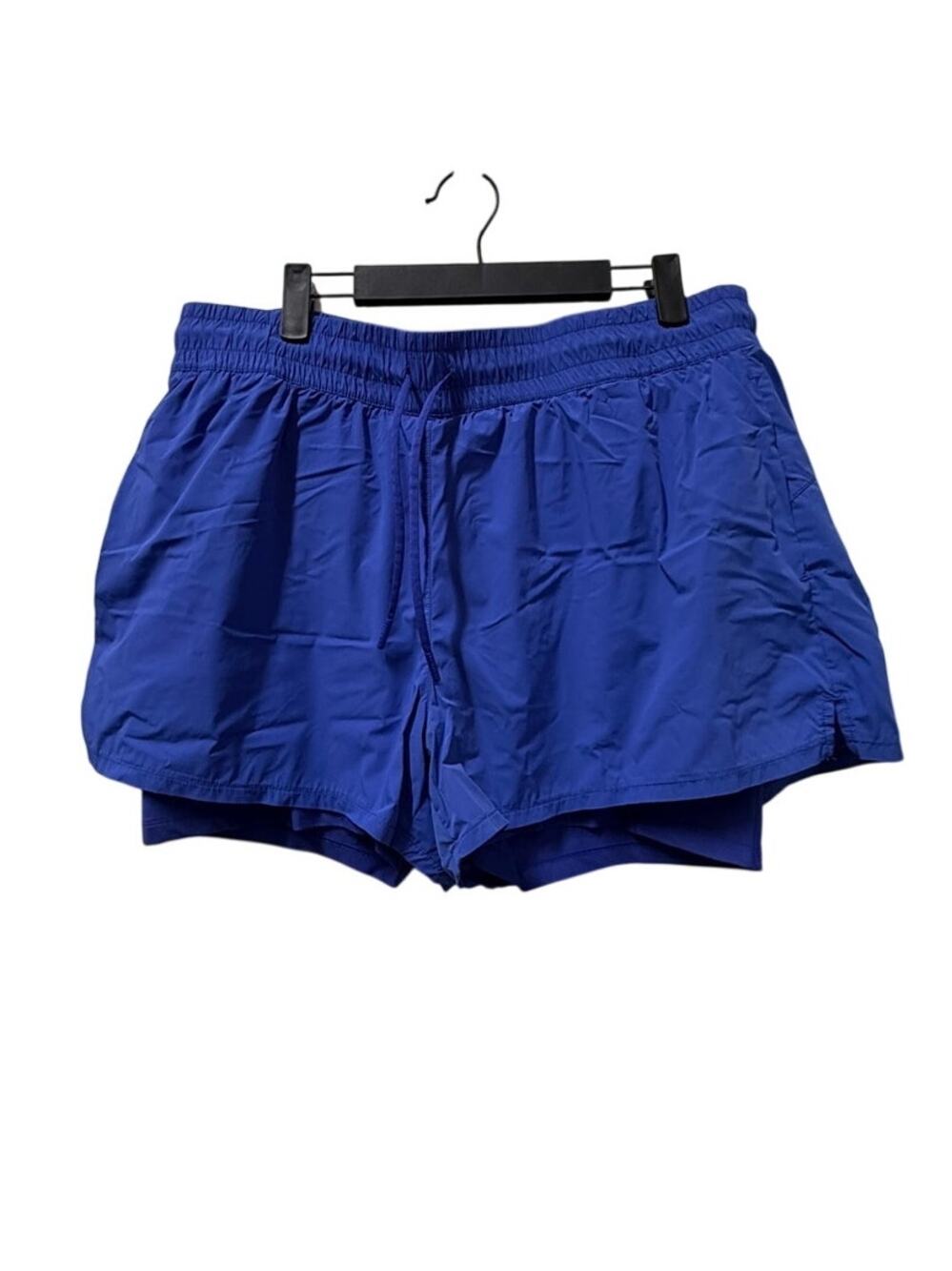 Spyder active running athletic under shorts with pockets Womens XL Blue